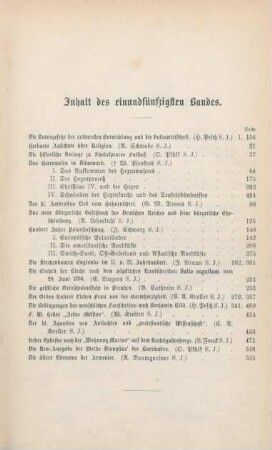 III Inhaltsverzeichnis