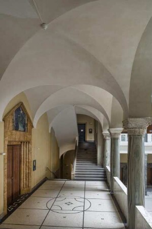 Ludwig-Maximilians-Universität — Erweiterungsbau — Lichthof — Galerie