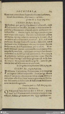 CXXXIV. De Petro Bembo