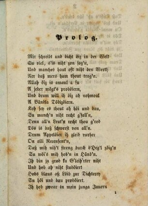 Gedichte in Nürnberger Mundart. 1