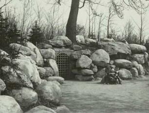 Leipzig, Marienborn : Leipzig. Marienbrunnen am Völkerschlachtdenkmal