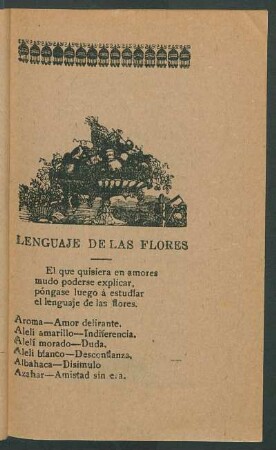 Lenguaje de las flores