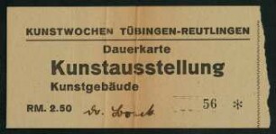 Dauerkarte (Eintrittskarte)