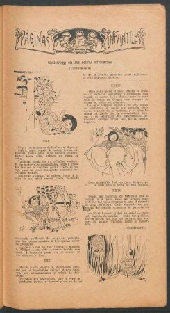 Golliwogg en las selvas africanas - (Continuación) : Páginas infantiles
