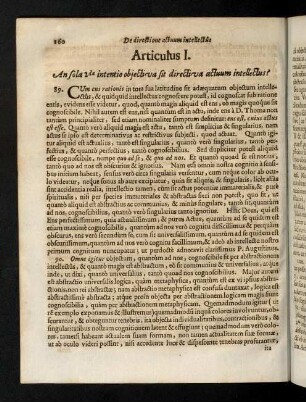 160-168, Articulus I
