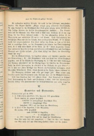 Brauereien und Brennereien.