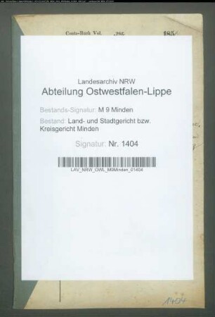 Sonstige: Lampmann, Johann Heinrich; Sonstige: Lampmann, Charlotte, geb. Heier: