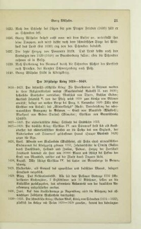 Der 30jährige Krieg. 1618-1648