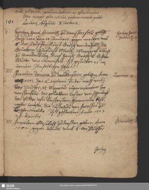 Nr. 101-102. In obitum Illustrissim und Rezept