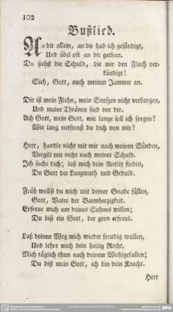Bußlied