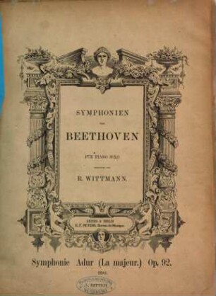Symphonien, [7]. Symphonie Adur (La majeur) op. 92