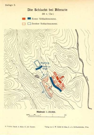 Die Schlacht bei Bibracte (58 v. Chr.)