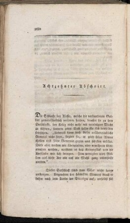 Achtzehnter Abschnitt