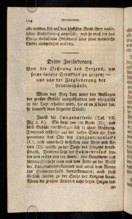 114-131, Dritte Zergliederung