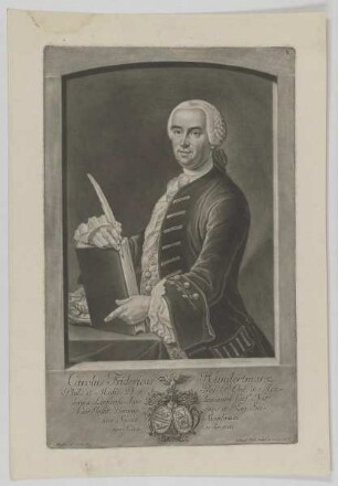 Bildnis des Carolus Fridericus Hundertmark
