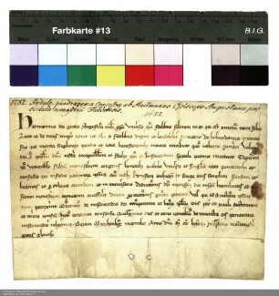 Indulgenzbrief Hartmanns [von Dillingen], Bischof von Augsburg, für das Stift Fulda