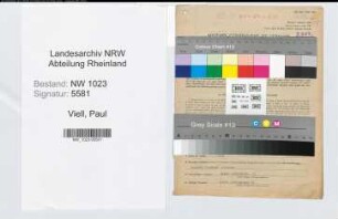 Entnazifizierung Paul Viell , geb. 27.10.1907 (Schlosser)