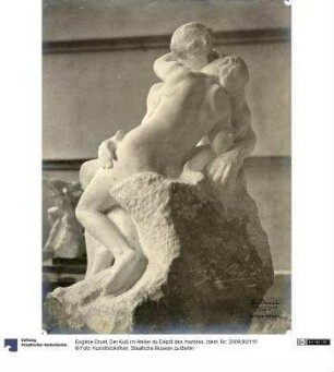 Der Kuß im Atelier du Dépôt des marbres