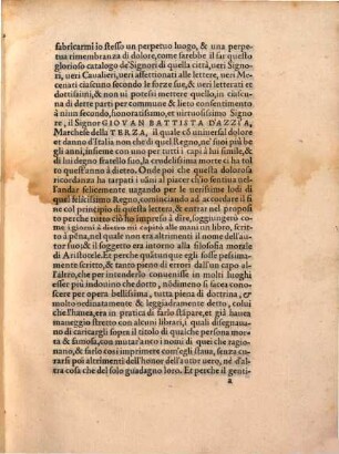 I ragionamenti di M. Agostino da Sessa a illustriss. S. Principe di Salerno, sopra la filosofia morale d'Aristotele