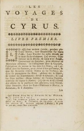 Livre Premier.