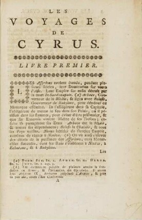 Livre Premier.