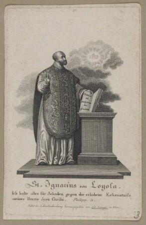 Bildnis des Ignatius von Loyola