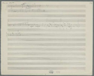 Geistliche Chormusik, Sketches, Coro, op.12,1, LüdD p.441 - BSB Mus.N. 119,45 : [without title]