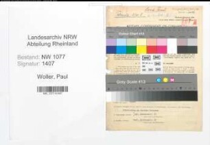 Entnazifizierung Paul Woller , geb. 26.10.1892 (Polizist)