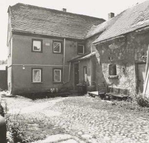 Stallgebäude : Vierseithof (19. Jh.). Wohnhaus und Stallgebäude