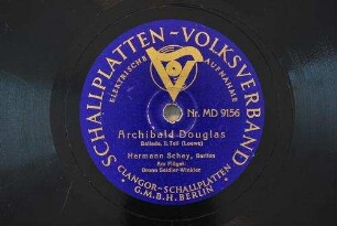 Archibald Douglas : Ballade; II. Teil / (Loewe)