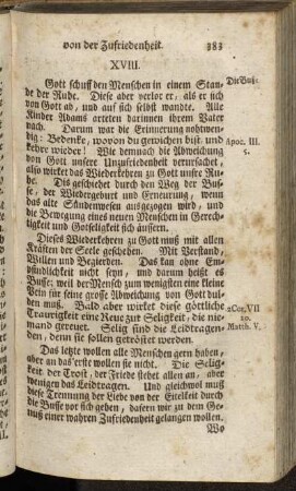 XVIII. Die Buße. - XXIV. Die christliche Hoffnung.