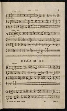 Missa III.