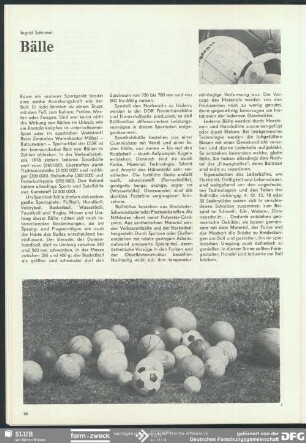 Bälle : Sport