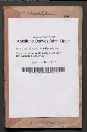 Erblasser: Schnelle, Franz; Erblasser: Schnelle, Anna Maria Catharina, geb. Tofall:
