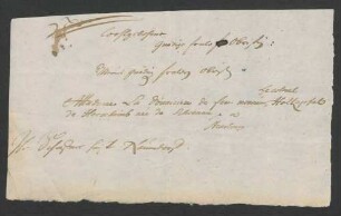 Schuldbrief des Bischofs Lothar Friedrich von Speyer gegenüber Philipp Jakob Holzapfel von Herxheim über 1000 Dukaten zu 8 Prozent.