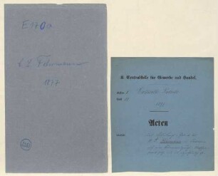 Patent des C.L. Fehrmann in Potsdam auf eine Körnerreinigungsmaschine