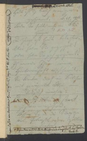 Konversationsheft 127 (etwa 11. - 12. Dezember 1826)