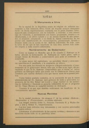 Nuevas revistas