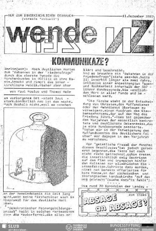 1987,11.Dez.: Wendezeit