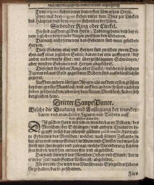 Dritter Haupt-Punct
