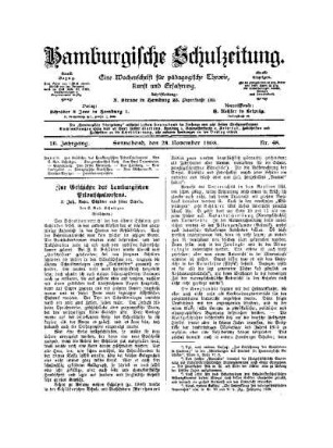 Zur Geschichte des hamburgischen Privatschulwesens : 2. Joh. Andr. Schlüter und seine Schule ; (Fortsetzung)