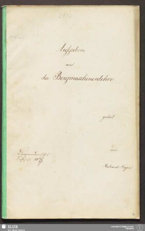Aufgaben aus der Bergmaschinenlehre - 18.7592 4.