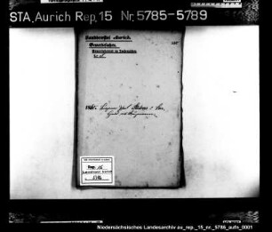 Hausierkonzessionen und -gesuche: Benjamin Isaac Stockvis in Leer, Kurzwarenhandel