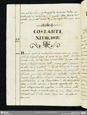 Costante. XLVIII.o Imp.e