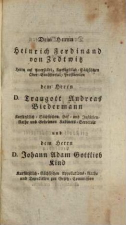 Beiträge zur Kenntniß der Kursächsischen Landesversammlungen, 1