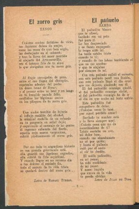 El pañuelo : Zamba