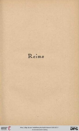Reime