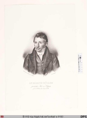 Bildnis Moritz Wilhelm Müller