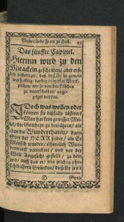 Das fünffte Capittel.