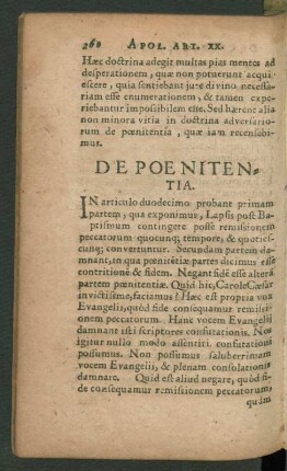 De Poenitentia.